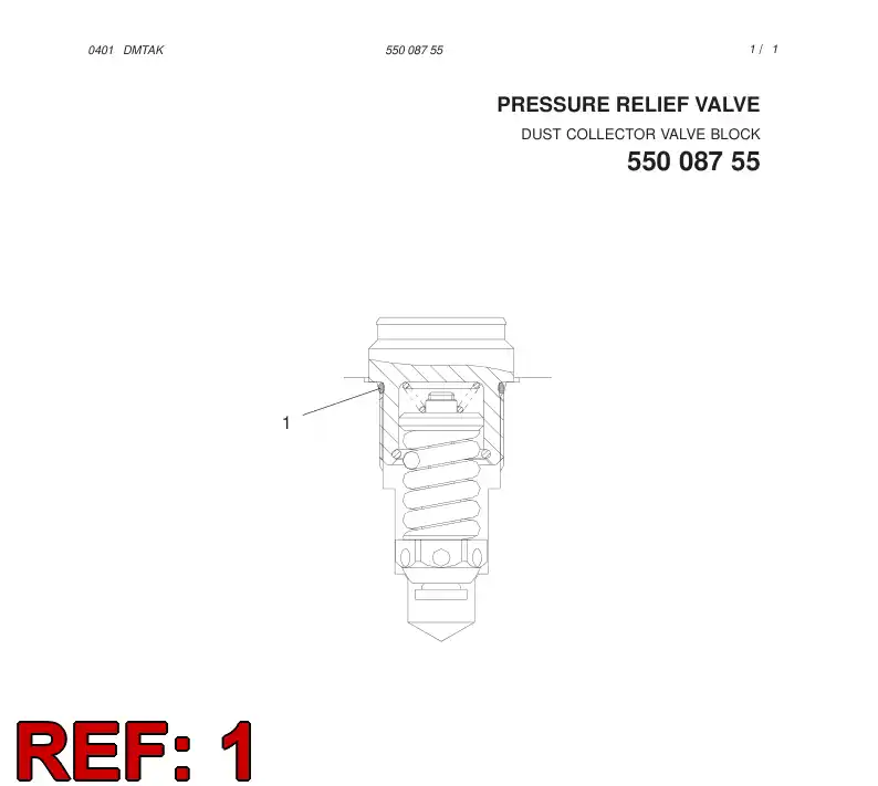 55010023 550 100 23 O-RING - Sandvik Technical Drawing