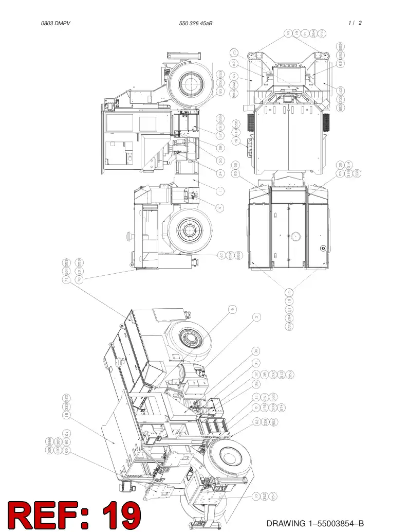 55010029 550 100 29 ADAPTER ASSEMBLY - Sandvik Technical Drawing