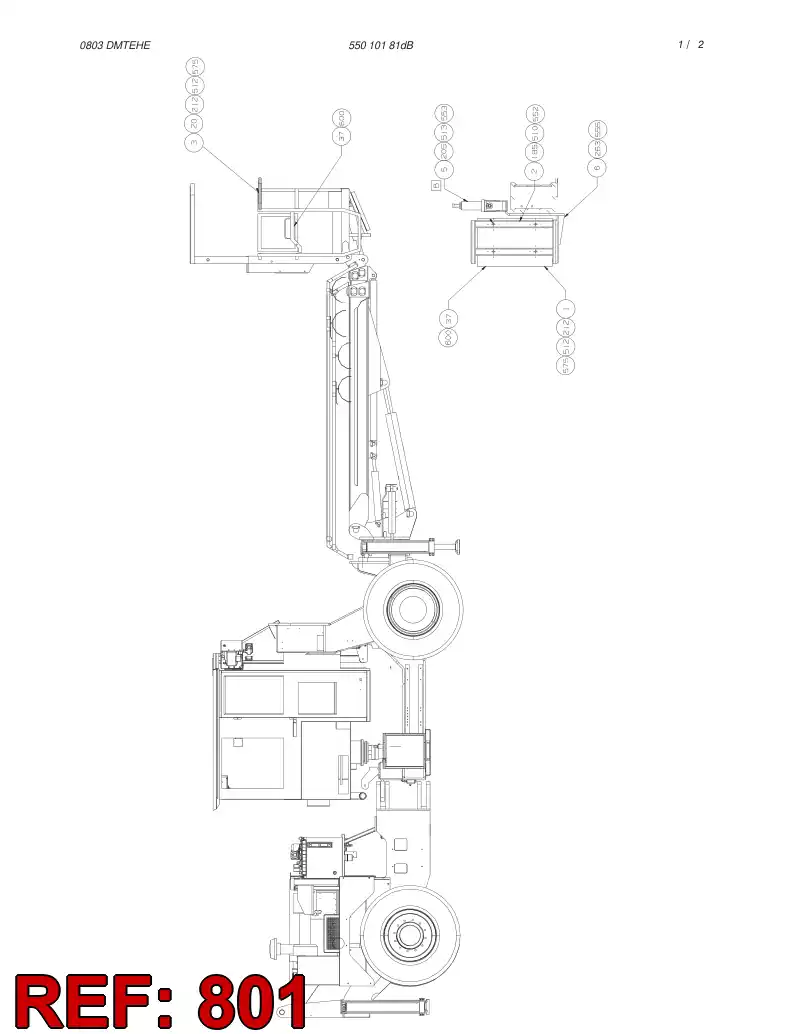 55010202 550 102 02 WATER CIRCUIT, SWELLEX - Sandvik Technical Drawing