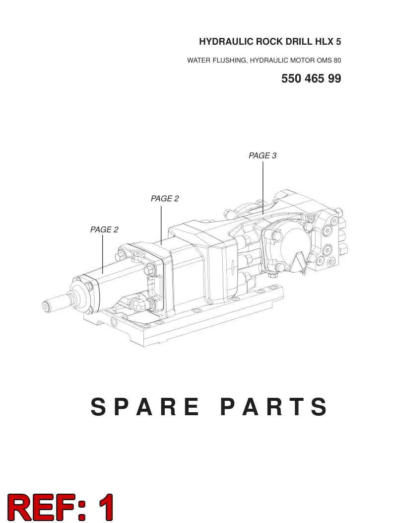 55010331 550 103 31 BODY - Sandvik Technical Drawing