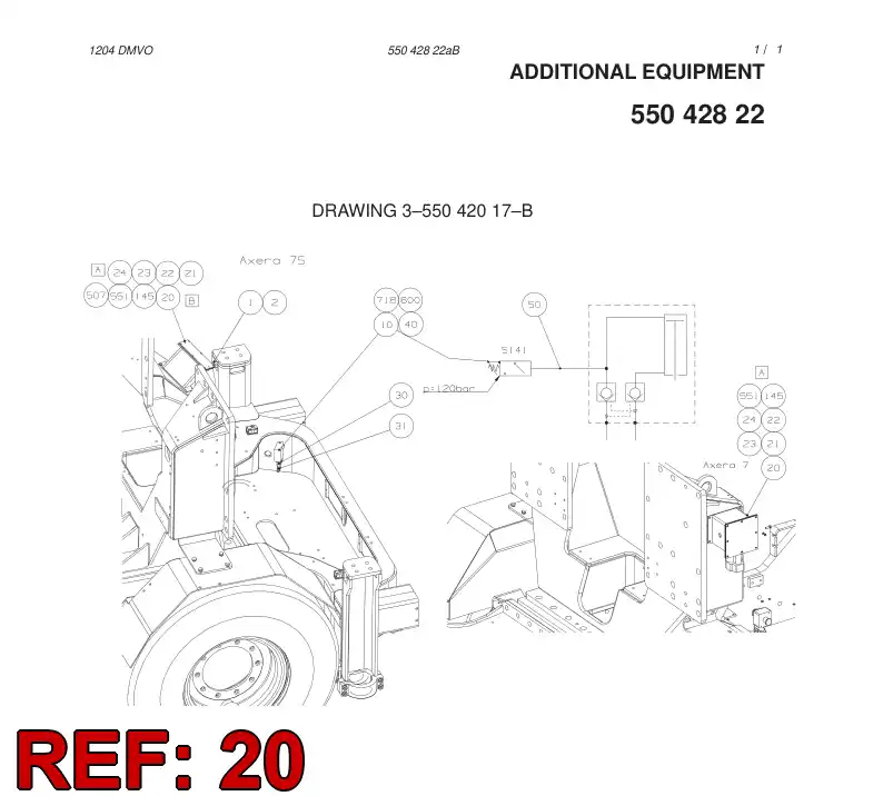 55010641 550 106 41 BOX - Sandvik Technical Drawing