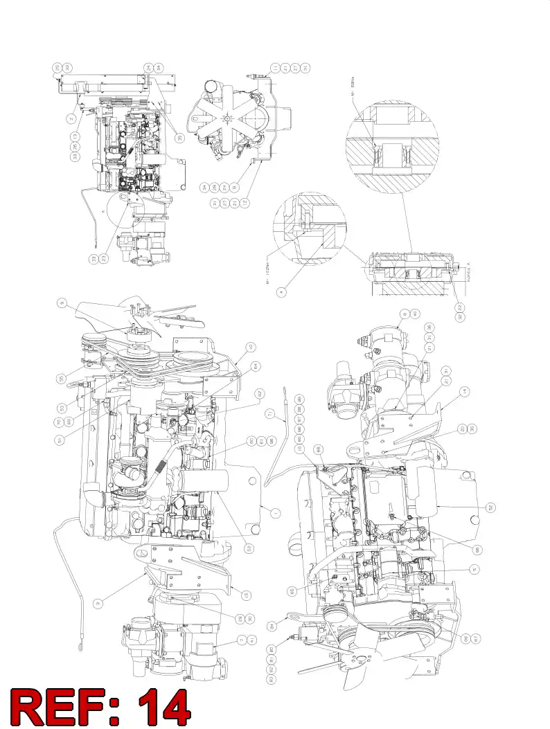 55010893 550 108 93 SUPPORTING BLOCK - Sandvik Technical Drawing