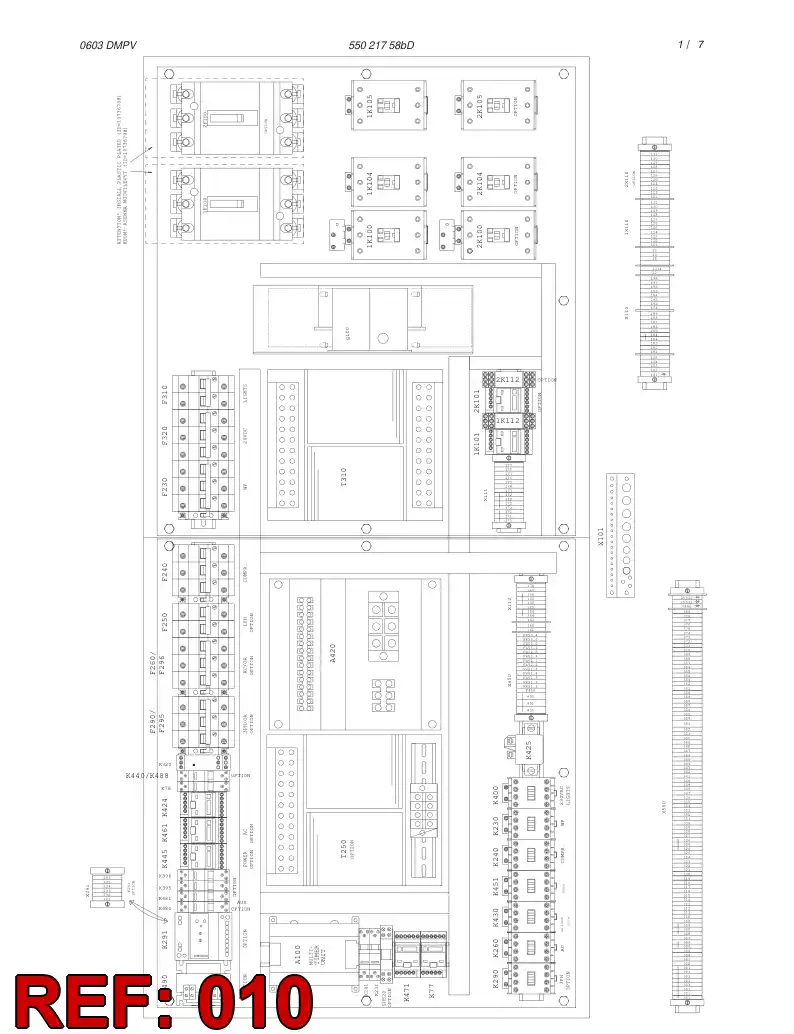 55011172 550 111 72 STEEL ENCLOSURE - Sandvik Technical Drawing