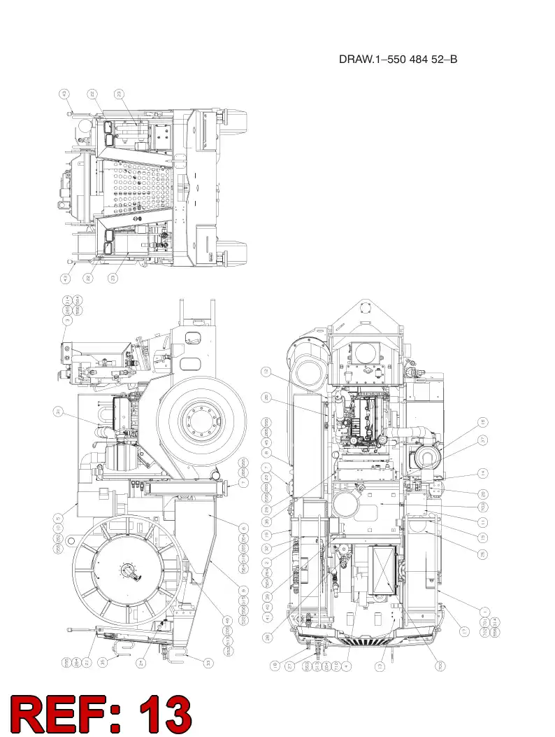 55011642 550 116 42 FILLING PUMP - Sandvik Technical Drawing
