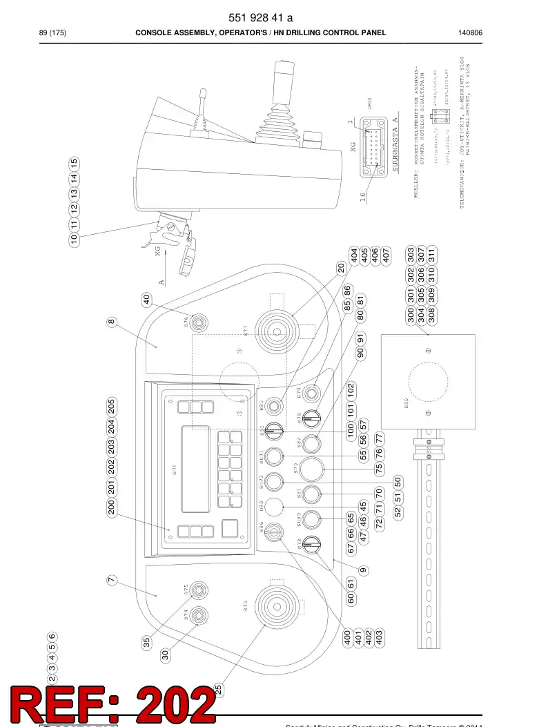 55012068a 550 120 68a Seal band - Sandvik Technical Drawing