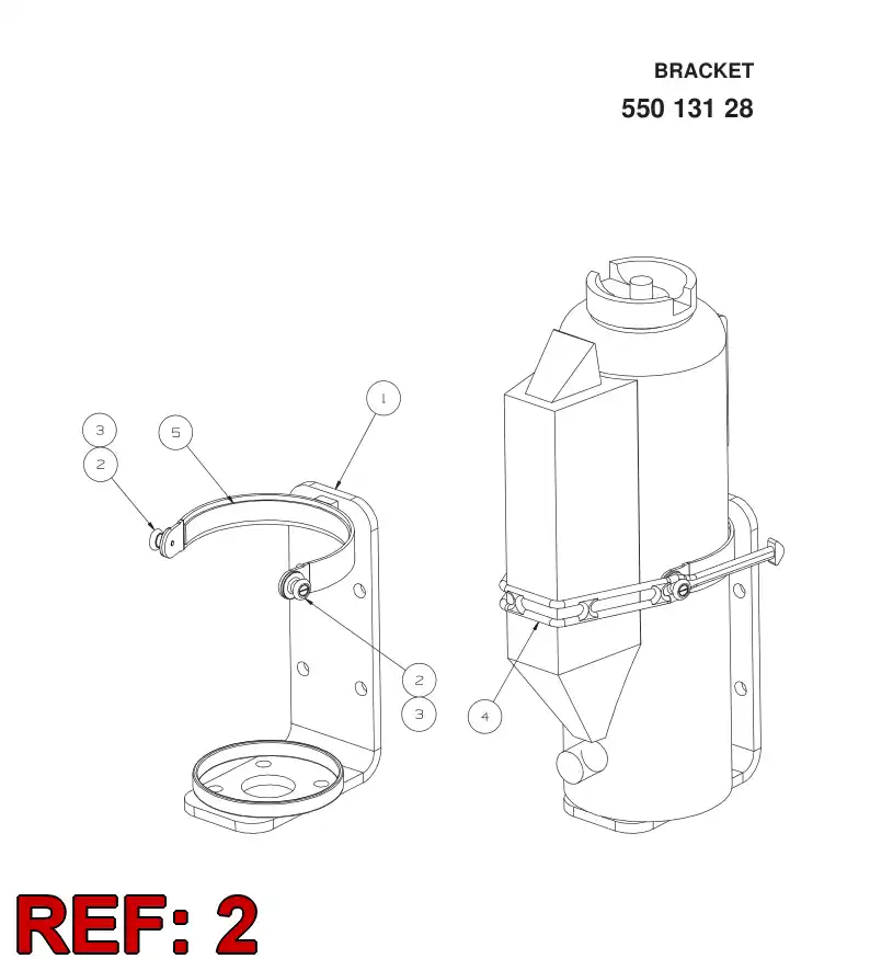 55013126 550 131 26 MACHO - Sandvik Technical Drawing