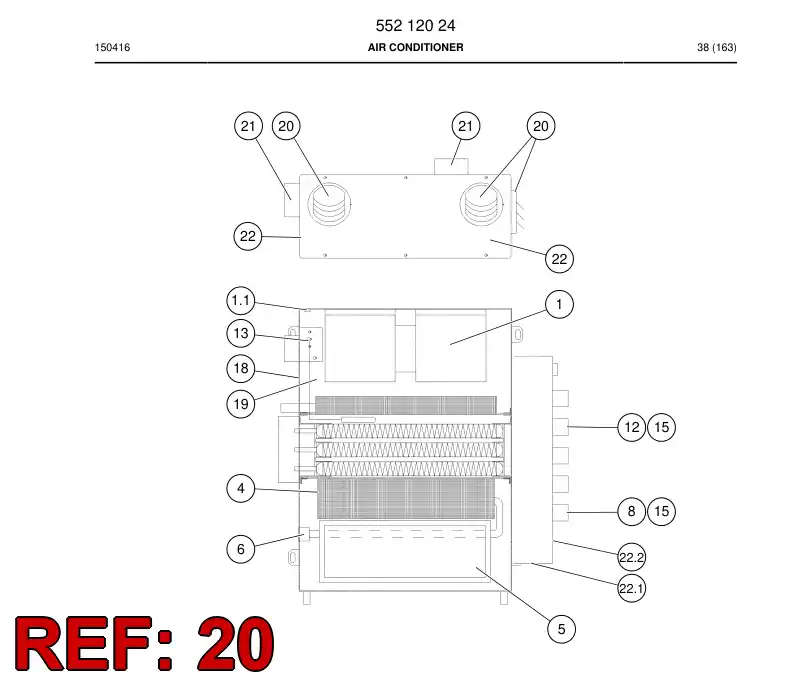 55013170 550 131 70 BOQUILLA - Sandvik Technical Drawing