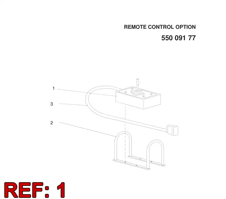 55013250 550 132 50 OPERATOR'S CONSOLE ASSEMBLY - Sandvik Technical Drawing