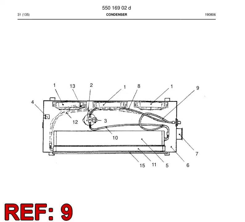 55013270 550 132 70 HOSE - Sandvik Technical Drawing