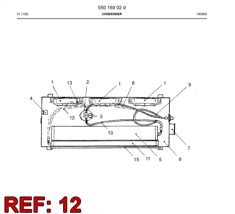 55013272 550 132 72 HOSE - Sandvik Technical Drawing