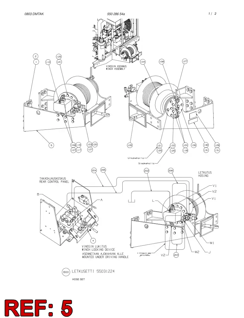 55013396 550 133 96 BRACKET - Sandvik Technical Drawing