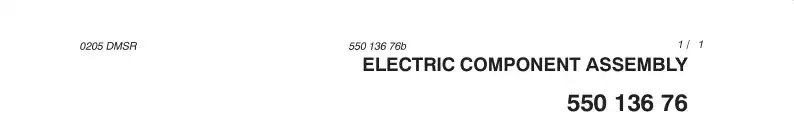55013676b 550 136 76b Additional equipment - Sandvik Technical Drawing