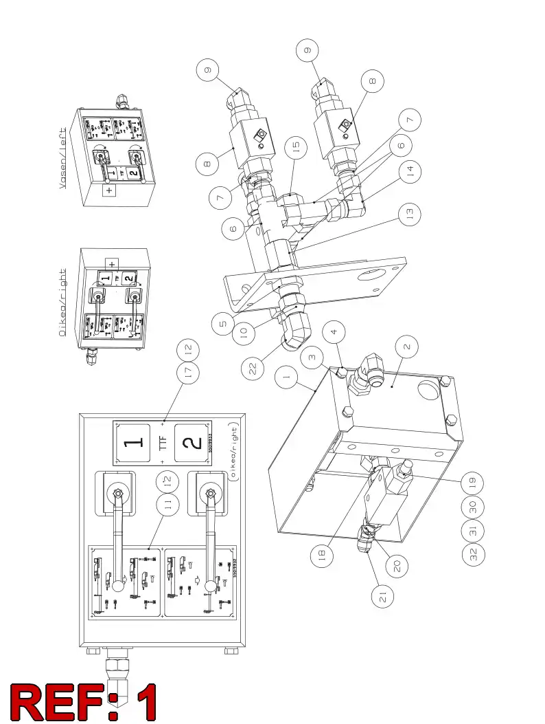 55014073 550 140 73 GUARD - Sandvik Technical Drawing
