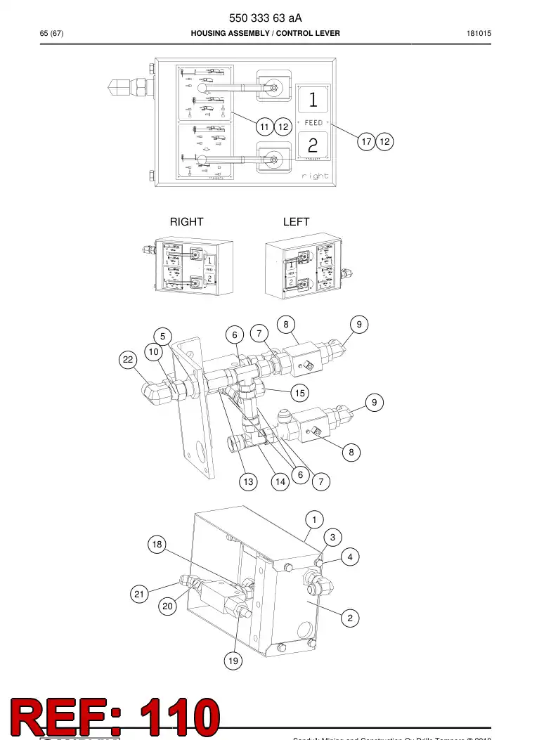 55014074b 550 140 74b Clip - Sandvik Technical Drawing