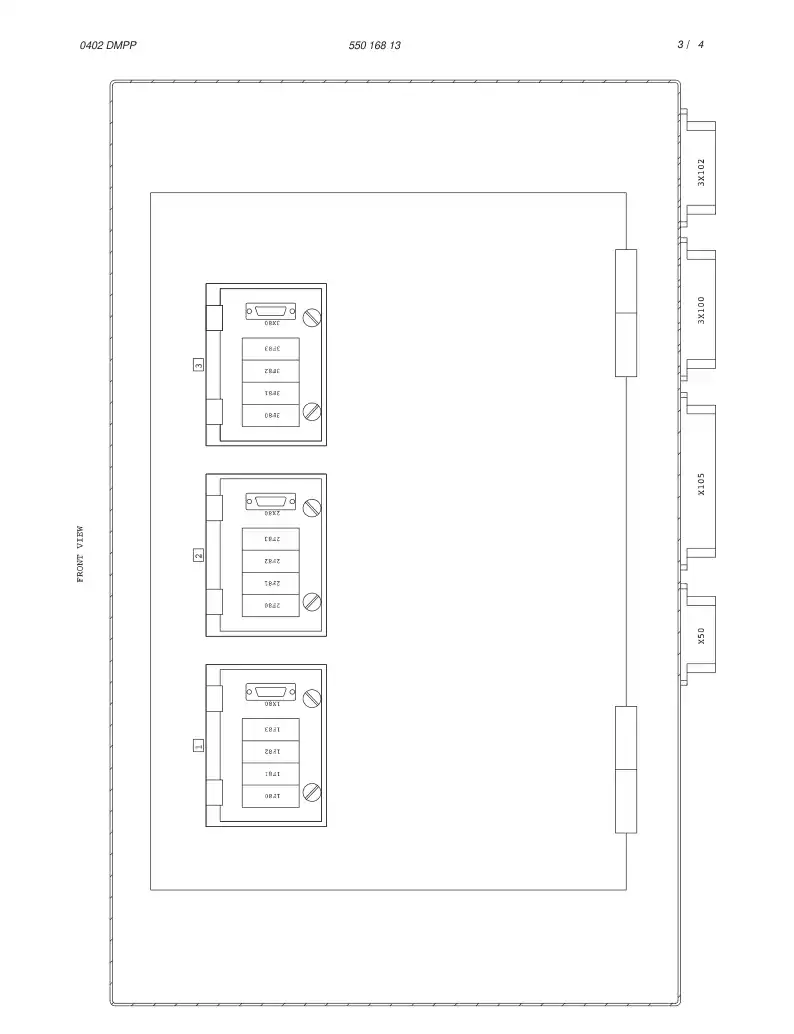 55014191 550 141 91 TERMINAL MARKING STRIP - Sandvik Technical Drawing