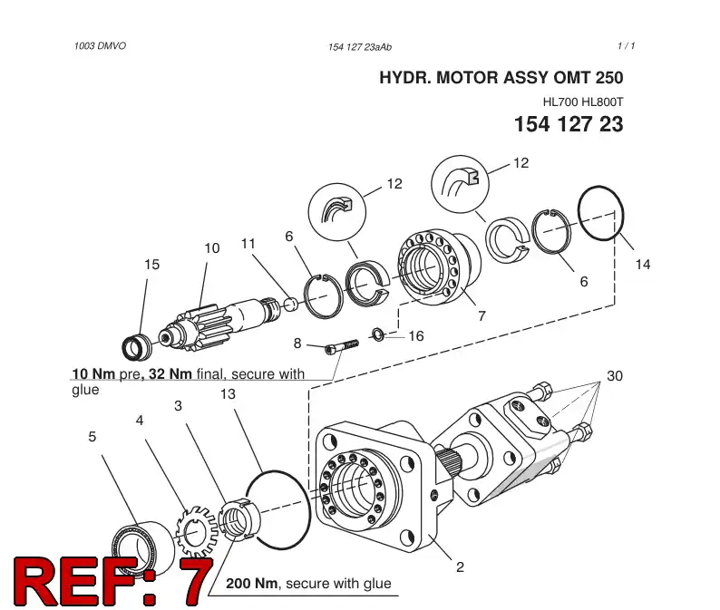 55014458 550 144 58 COVER - Sandvik Technical Drawing
