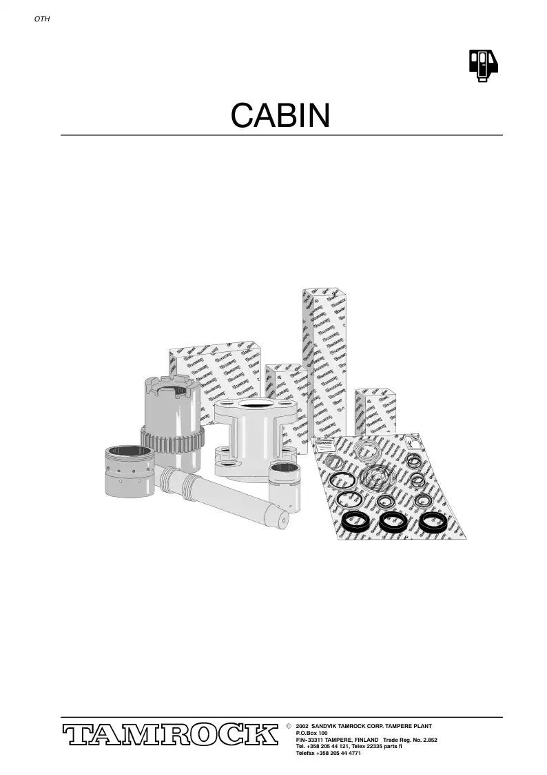 55014538f 550 145 38f CABIN - Sandvik Technical Drawing