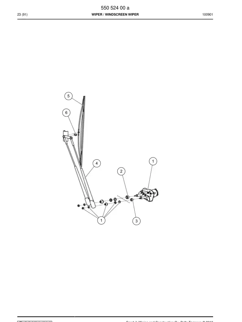 55014830a 550 148 30a Arm - Sandvik Technical Drawing