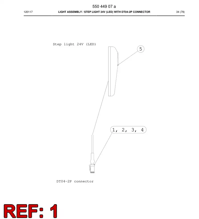 55014891b 550 148 91b Connector - Sandvik Technical Drawing