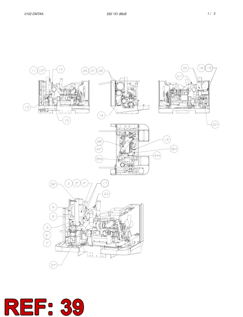 55015146 550 151 46 ELBOW - Sandvik Technical Drawing