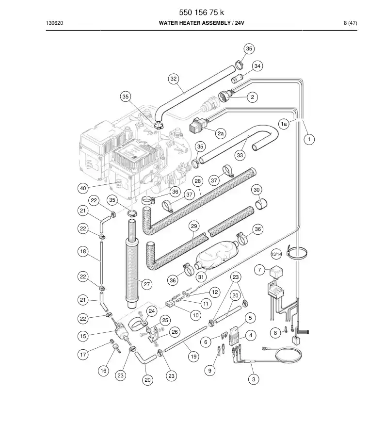 55015678a 550 156 78a Plate, Front - Sandvik Technical Drawing