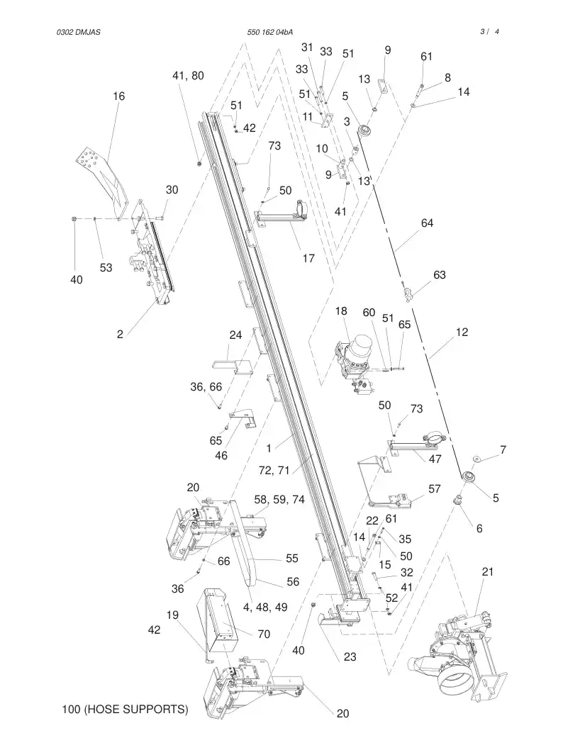 55016204bA 550 162 04bA FEED - Sandvik Technical Drawing