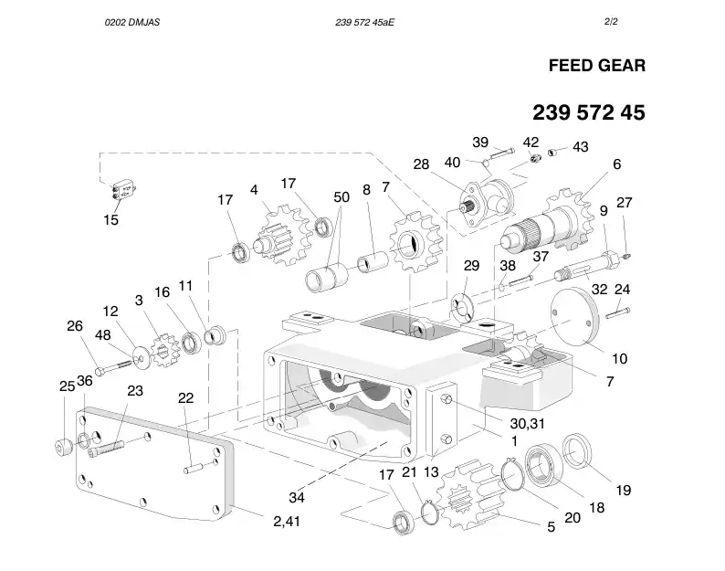 550 163 55 SEAL KIT - drawing
