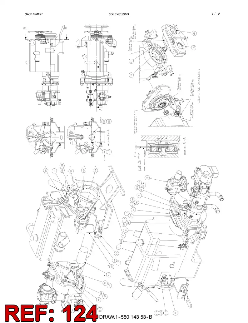 55016575 550 165 75 Rod, Threaded - Sandvik Technical Drawing