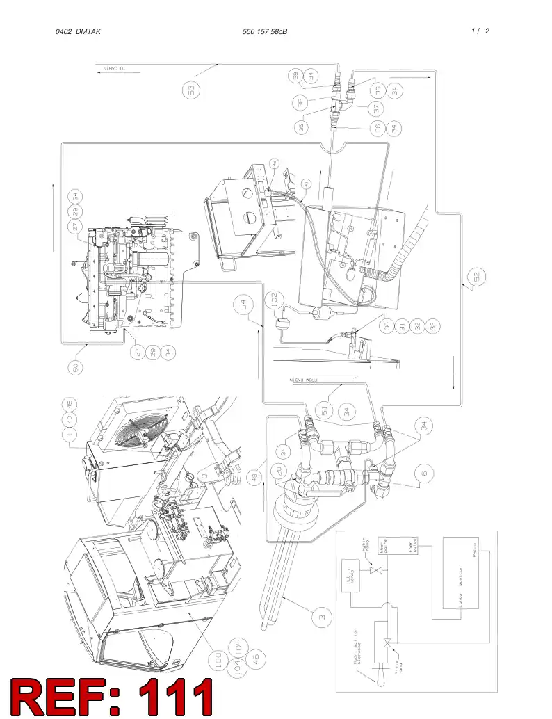 55016900 550 169 00 ELECTRIC COMPONENT ASSEMBLY - Sandvik Technical Drawing