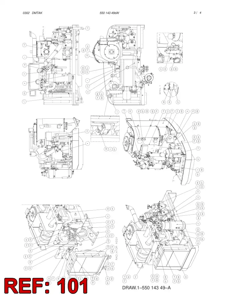 55016973 550 169 73 Tool box - Sandvik Technical Drawing