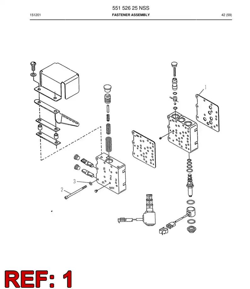 55017313 550 173 13 Gasket - Sandvik Technical Drawing