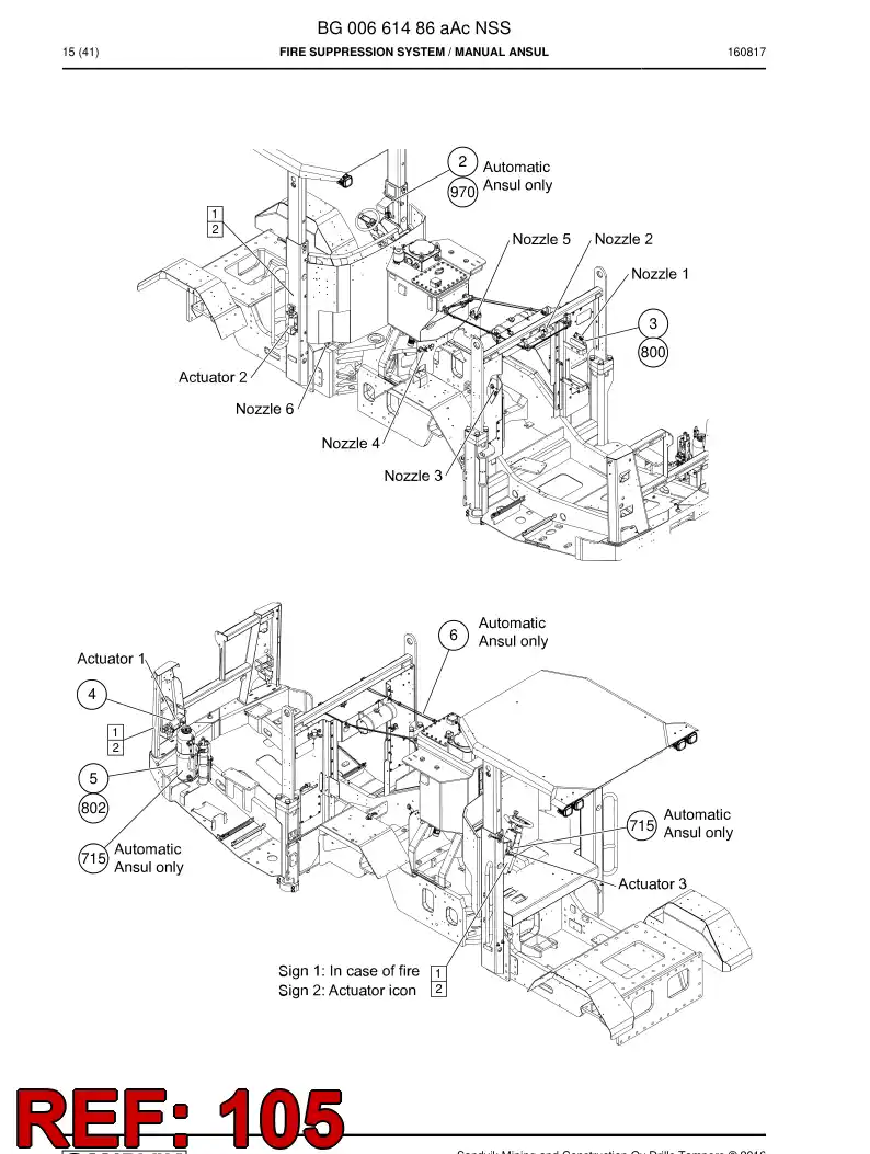 55017371 550 173 71 BOQUILLA - Sandvik Technical Drawing
