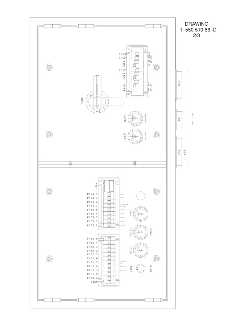 55017803 550 178 03 SLOTTED PAN HEAD SCREW - Sandvik Technical Drawing