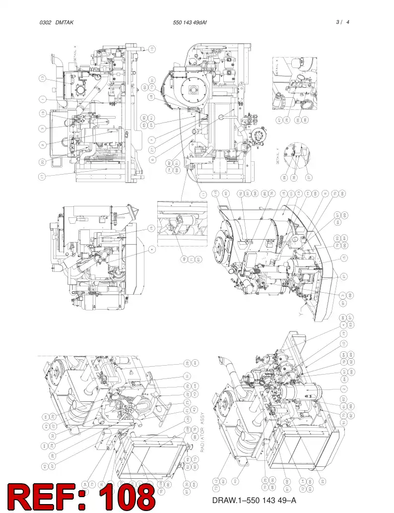 55017958 550 179 58 RUBBER SHEET - Sandvik Technical Drawing
