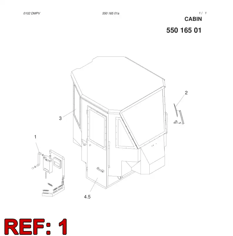 55018476 550 184 76 HEATING KIT - Sandvik Technical Drawing