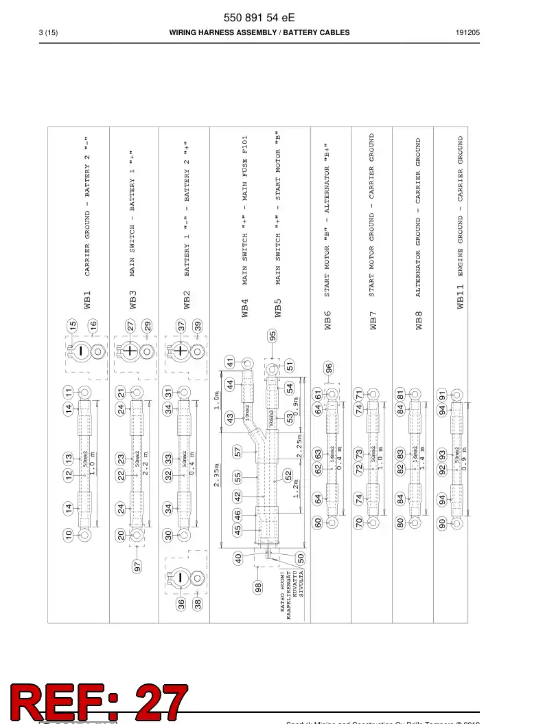 55018712a 550 187 12a Connector part - Sandvik Technical Drawing