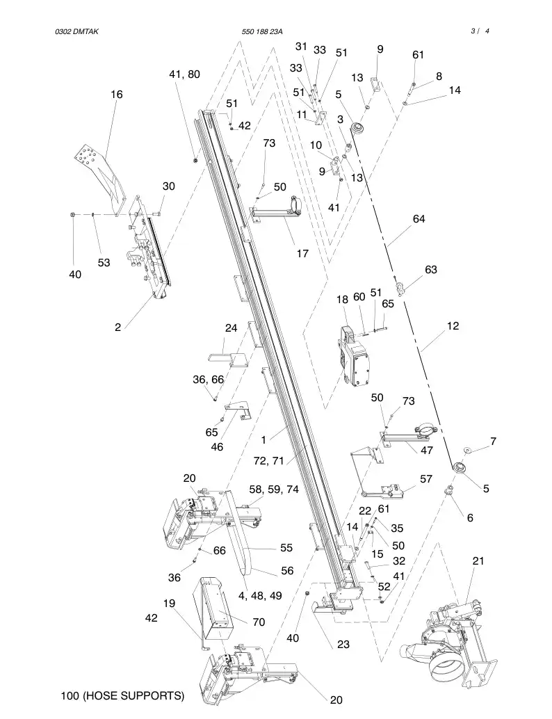 55018823A 550 188 23A FEED - Sandvik Technical Drawing