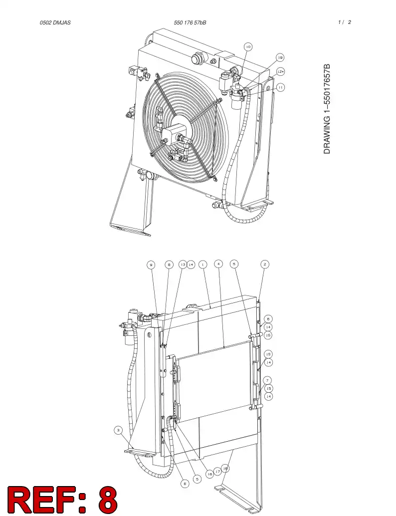 55018831 550 188 31 FLAT BAR - Sandvik Technical Drawing
