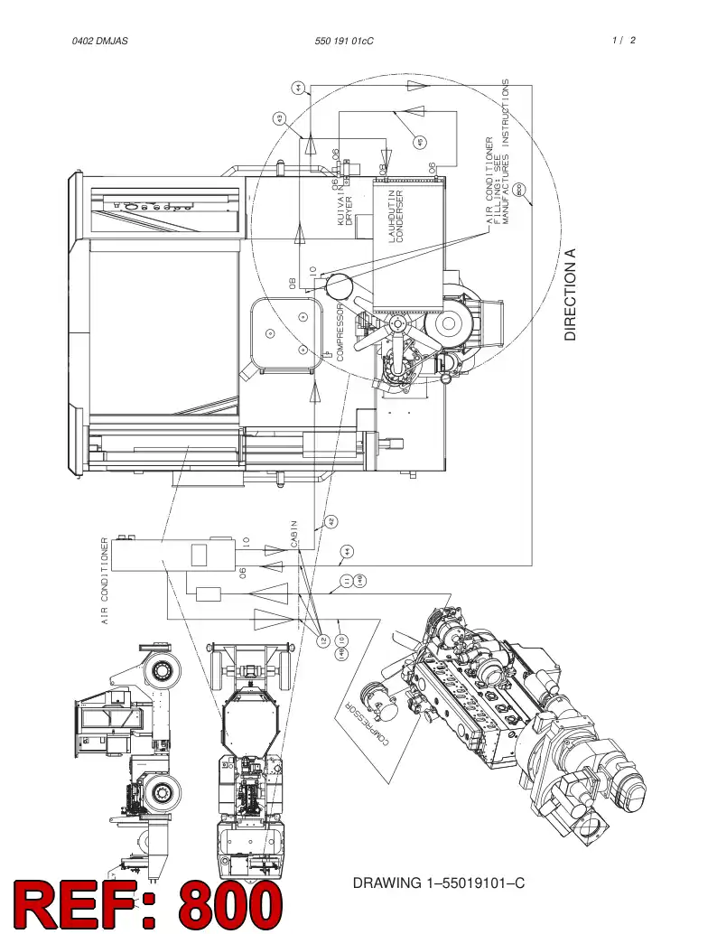 55018962 550 189 62 SET - Sandvik Technical Drawing