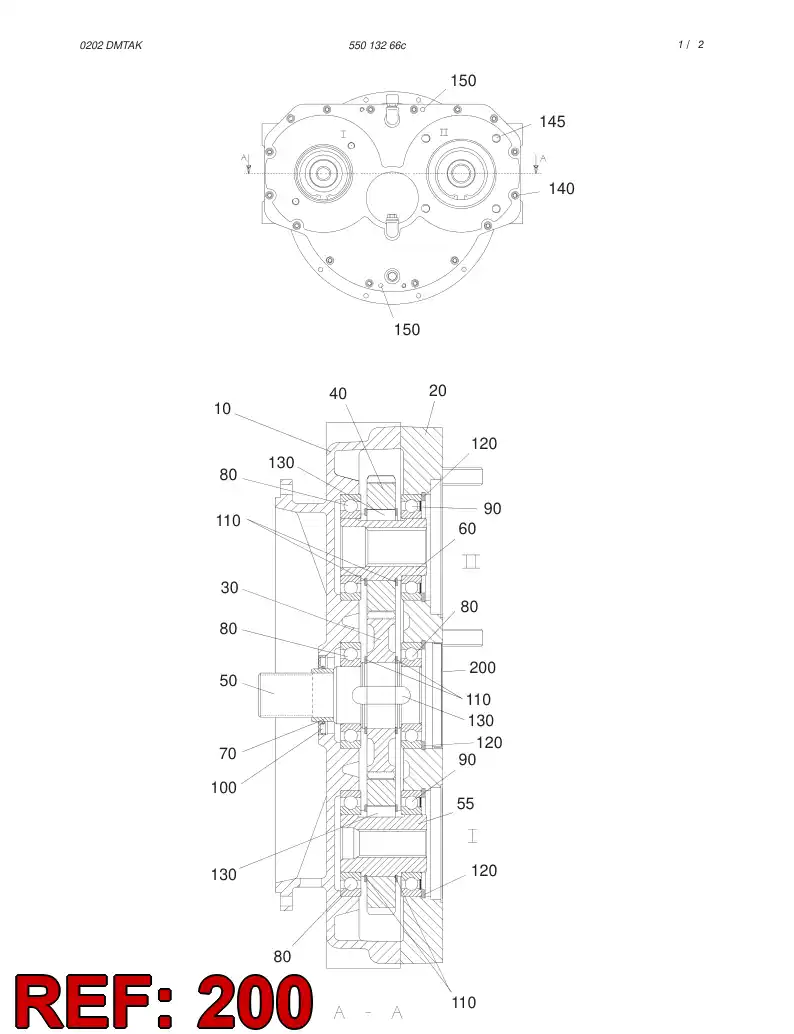 550 191 15 Cover - drawing