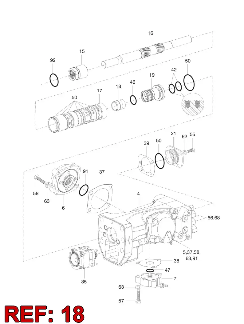 55019175 550 191 75 DISTRIBUTOR - Sandvik Technical Drawing