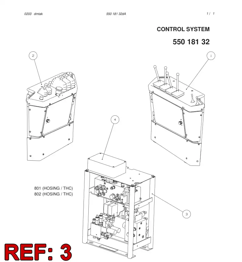 55019370 550 193 70 VALVE ASSEMBLY - Sandvik Technical Drawing