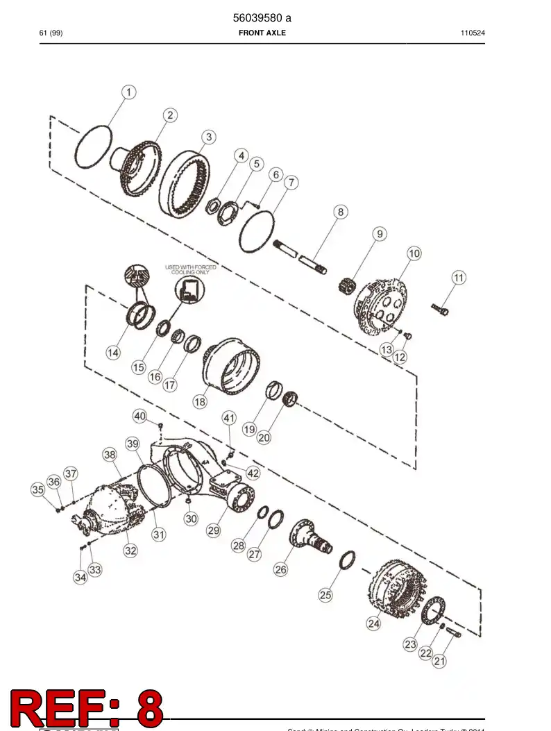 55020126 550 201 26 Shaft - Sandvik Technical Drawing