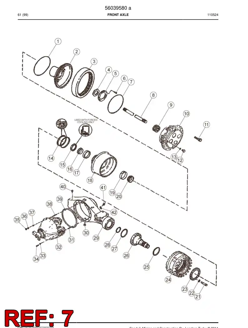55020130 550 201 30 O-ring - Sandvik Technical Drawing