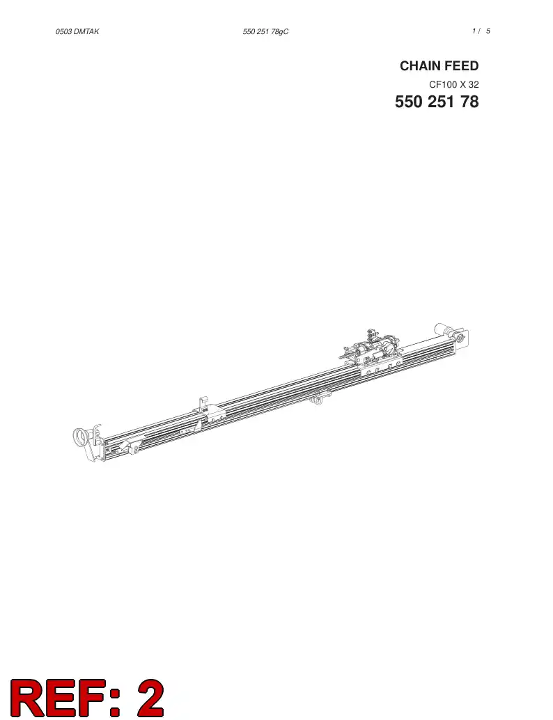 55020673 550 206 73 RETAINER - Sandvik Technical Drawing
