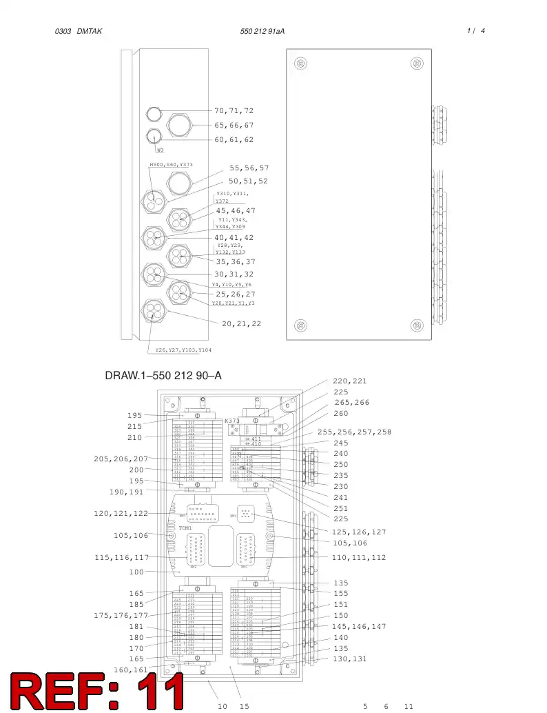 55021292 550 212 92 DIMENSIONING DRAWING - Sandvik Technical Drawing