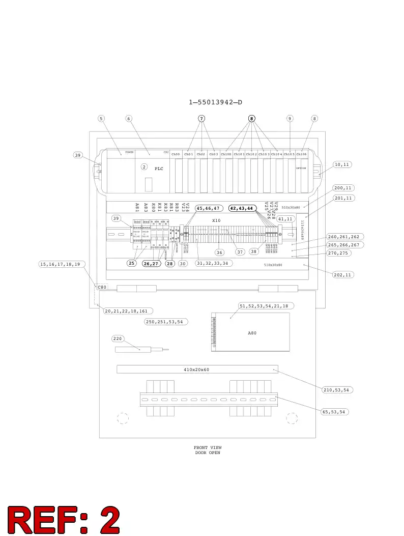 55021607 550 216 07 PROGRAMMED ELECTRONIC ASSEMBLY - Sandvik Technical Drawing