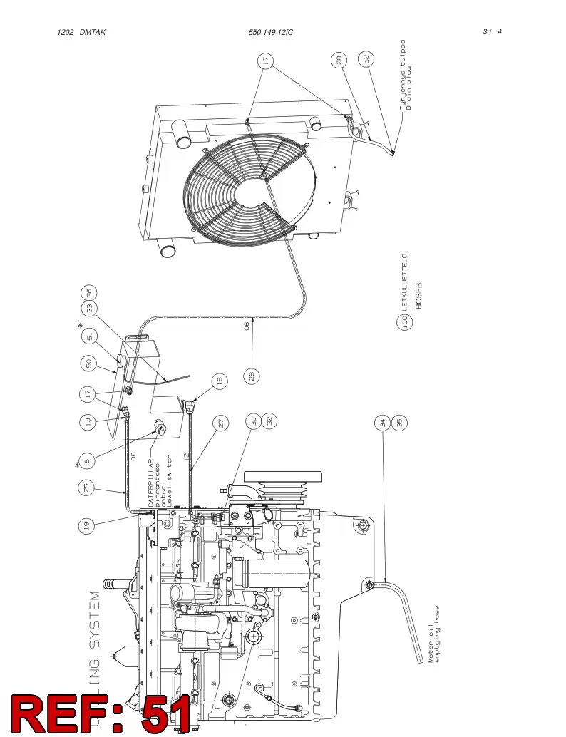 55021675 550 216 75 FILLING CAP - Sandvik Technical Drawing