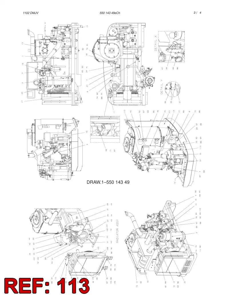 55021715 550 217 15 Cable tie - Sandvik Technical Drawing