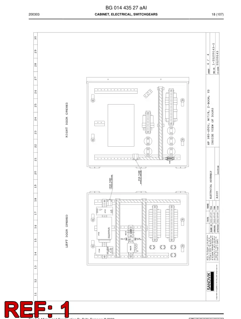 55021757a 550 217 57a ELEMENTO DE SINCRONIZAO - Sandvik Technical Drawing